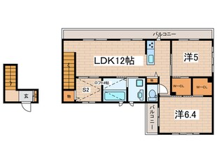 パークサイドハウスの物件間取画像